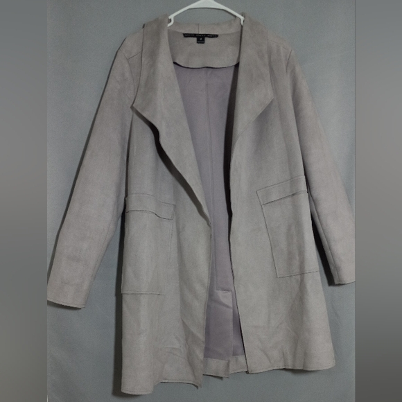 HYFVE Soft Light Purple Trench Coat - Picture 1 of 6